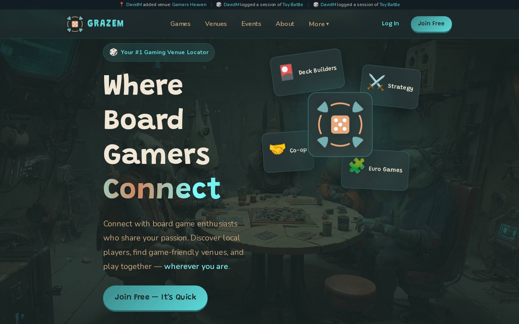 The Grazem website